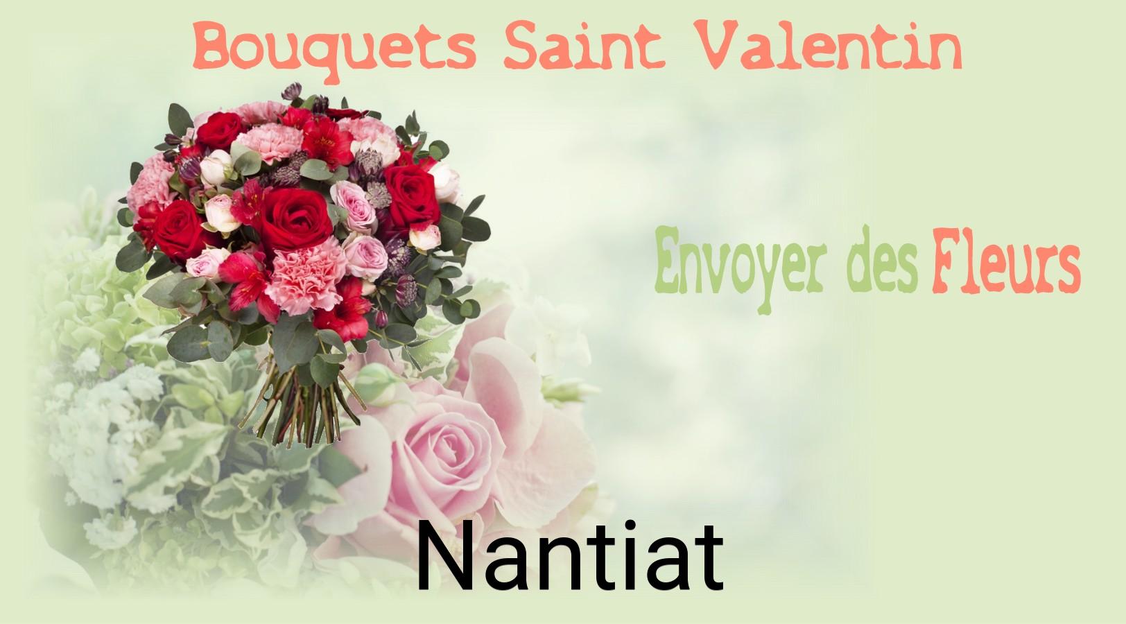 Roses de Saint-Valentin livrées à Nantiat